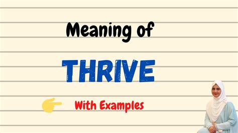 thrive on meaning.